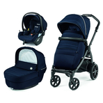 Carucior 3 in 1 Peg Perego Book, Lounge,  0 - 22 kg, Eclipse, Bleumarin