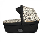 Carucior 3 in 1 Peg Perego Veloce, Lounge, 0 - 22 kg, Graphic Gold, Negru / Bej