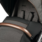 Carucior 3 in 1 Peg Perego Veloce, Primoviaggio SL, 0 - 22 kg, 500, Negru/Gri