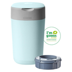 Cos pentru scutece Tommee Tippee Sangenic Twist and Click Reciclabil, Albastru/Gri