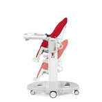 Scaun de masa 3 in 1 Peg Perego Tatamia Follow Me, 0-15 Kg, Fragola, Visiniu