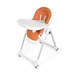 Scaun de masa 2 in 1 Peg Perego Prima Pappa Zero Follow Me, 0-15 Kg, Wonder Orange, Portocaliu