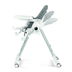 Scaun De Masa 2 in 1 Peg Perego, Prima Pappa Zero Follow Me, WonderGrey, 0 - 15 Kg