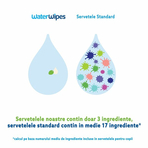 Servetele umede Water Wipes Soapberry, 12 pachete x 60 buc, 720 buc