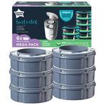 Set 6 rezerve pentru cos scutece Tommee Tippee Sangenic Twist and Click, Reciclabile