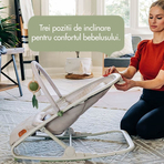 Balansoar si sezlong 2 in 1 Tiny Love Boho Chic, 0 luni +, Bej