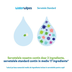 Servetele umede Water Wipes Soapberry, 4 pachete x 60 buc, 240 buc