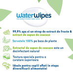 Servetele umede Water Wipes Soapberry, 4 pachete x 60 buc, 240 buc