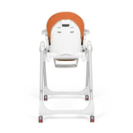 Scaun de masa 2 in 1 Peg Perego Prima Pappa Zero Follow Me, 0-15 Kg, Wonder Orange, Portocaliu