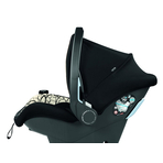 Carucior 3 in 1 Peg Perego Book, Primoviaggio SL, 0 - 22 kg, Graphic Gold, Negru / Bej