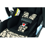 Carucior 3 in 1 Peg Perego Book, Lounge,  0 - 22 kg, Graphic Gold, Negru / Bej