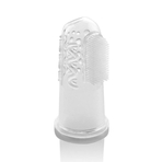 Periuta de dinti din silicon pentru folosire pe deget, 2 bucati, REER 79249