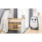 Monitor audio digital pentru bebelusi Cosmo, lumina de veghe, functie Vox, interfon, distanta 600 m, Reer 50150