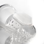 Periuta de dinti din silicon pentru folosire pe deget, 2 bucati, REER 79249