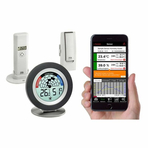 Sistem meteo SmartHome cu senzori wireless si comunicare cu smartphone WEATHERHUB, TFA 31.4008.02