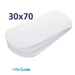 Salteluta pentru landou, cu protectie impermeabila antitranspiratie 3D inclusa 30x70cm, AirCuddle PRAMMY SAFE COMBO