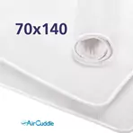 Protectie impermeabila antitranspiratie 3D pentru saltea 70x140 cm, AirCuddle TOP SAFE TS-140