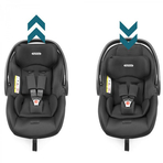 Carucior 3 in 1 Peg Perego Veloce, Primoviaggio SL, 0 - 22 kg, Mon Amour, Bej / Roz