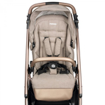 Carucior 3 in 1 Peg Perego Veloce, Primoviaggio SL, 0 - 22 kg, Mon Amour, Bej / Roz
