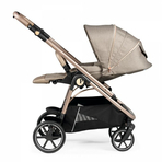 Carucior 3 in 1 Peg Perego Veloce, Primoviaggio SL, 0 - 22 kg, Mon Amour, Bej / Roz