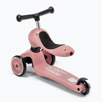 Trotineta copii cu sezut, transformabila 2in1, HighwayKick 1 Rose, 1-5 ani, pana la 50 kg, Scoot Ride