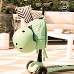 Trotineta copii pliabila, reglabila, roti luminoase, Highwaykick 3 Led Kiwi, 3-6 ani, pana la 50 kg, Scoot Ride