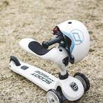 Trotineta copii cu sezut, transformabila 2in1, HighwayKick 1 Ash, 1-5 ani, pana la 50 kg, Scoot Ride