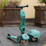 Trotineta copii cu sezut, transformabila 2in1, HighwayKick 1 Forest, 1-5 ani, pana la 50 kg, Scoot Ride