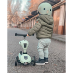 Trotineta copii cu sezut, transformabila 2in1, HighwayKick 1 Kiwi, 1-5 ani, pana la 50 kg, Scoot Ride