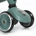 Trotineta copii cu sezut, transformabila 2in1, HighwayKick 1 Forest, 1-5 ani, pana la 50 kg, Scoot Ride