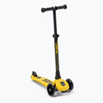 Trotineta copii pliabila, reglabila, roti luminoase, Highwaykick 3 Led Lemon, 3-6 ani, pana la 50 kg, Scoot Ride