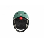 Casca de protectie pentru copii, sistem de reglare magnetic cu led, XXS-S, 45-51 cm, 1 an+, Forest, Scoot Ride