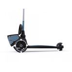 Trotineta copii pliabila cu roti luminoase, suport jucarie, Highwaykick 2 Lifestyle Steel Reflectorizant, 2 ani +, pana la 50 kg, Scoot Ride