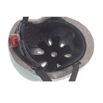Casca de protectie pentru copii, sistem de reglare magnetic cu led, S-M, 51-55 cm, 3 ani+, Blueberry, Scoot Ride