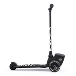 Trotineta copii pliabila, suport jucarie, Highwaykick 2 Lifestyle Zebra, 2 ani +, pana la 50 kg, Scoot Ride