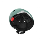 Casca de protectie pentru copii, sistem de reglare magnetic cu led, XXS-S, 45-51 cm, 1 an+, Forest Reflectorizant, Scoot Ride