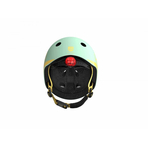 Casca de protectie pentru copii, sistem de reglare magnetic cu led, XXS-S, 45-51 cm, 1 an+, Kiwi, Scoot Ride