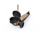 Trotineta copii pliabila, suport jucarie, Highwaykick 2 Lifestyle Leopard, 2 ani +, pana la 50 kg, Scoot Ride