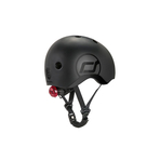 Casca de protectie pentru copii, sistem de reglare magnetic cu led, S-M, 51-55 cm, 3 ani+, Black Gold, Scoot Ride