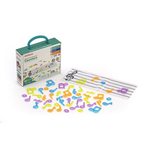 Set portativ si 96 note muzicale translucide