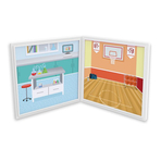 Set magnetic de joaca La Scoala - Melissa & Doug