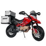 Motocicleta electrica Peg Perego Ducati Enduro, 12V, 3 ani +, Negru / Rosu