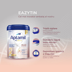 Lapte praf Nutricia Aptamil Profutura 2, 800g, 6luni+