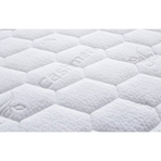 Saltea pentru copii, Cocos 6 cm Latex 3 cm cu husa detasabila Bumbac Cashmere, 120x60x10 cm