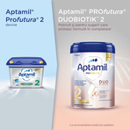 Lapte praf Nutricia Aptamil Profutura 2, 800g, 6luni+