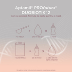 Lapte praf Nutricia Aptamil Profutura 2, 800g, 6luni+