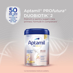 Lapte praf Nutricia Aptamil Profutura 2, 800g, 6luni+