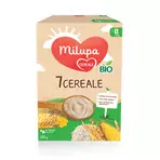 Cereale Milupa 7 Cereale BIO , 250 g, de la 8 luni