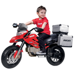 Motocicleta electrica Peg Perego Ducati Enduro, 12V, 3 ani +, Negru / Rosu