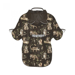 Pelerina de Ploaie pentru Copii, Poncho pentru ploaie 1,5-8 ani Happy Bear dark